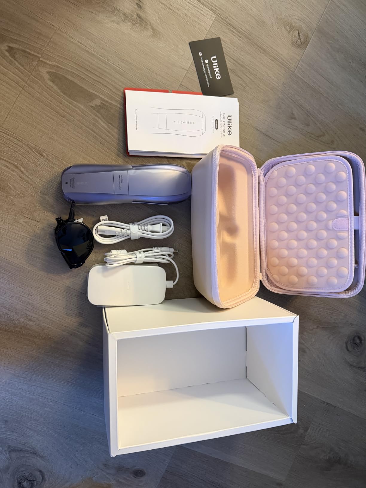 Ulike Laser Hair Removal Air 10 Deluxe Version IPL for Women and Men with Ice-Cooling Technology, Nearly Painless and Permanent Hair Reduction, at Home Hair Removal in 10mins with Skin Sensor customer photo 1