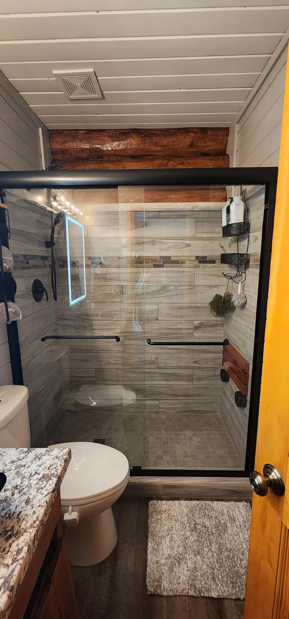 Glass Shower Door Sliding, 56-60