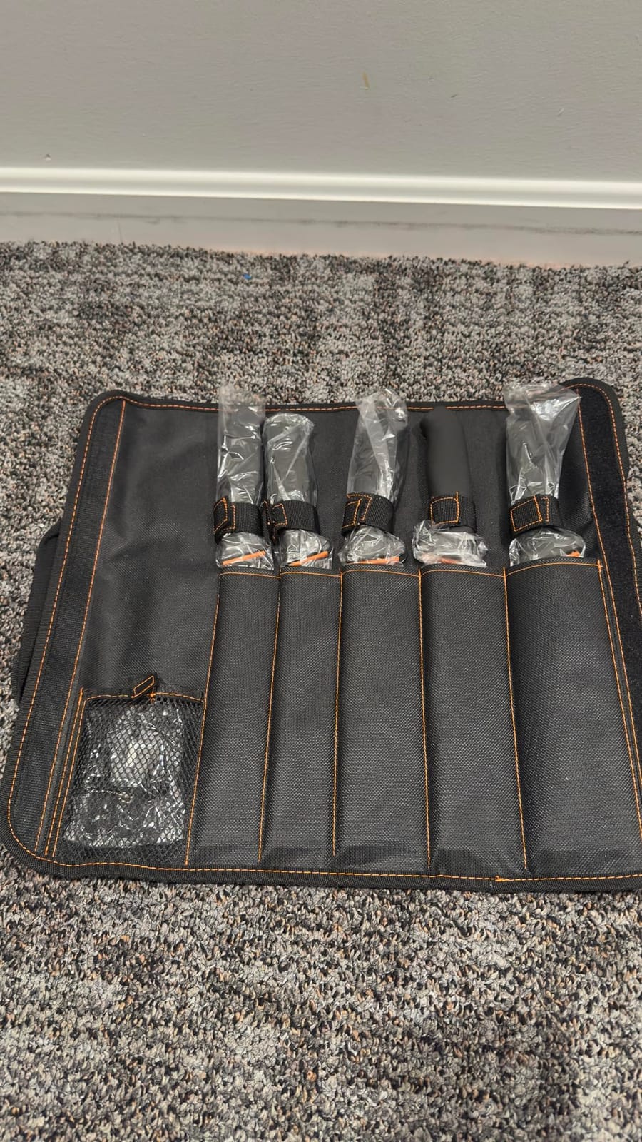 Golden Bird Butcher Knife Set - Non-slip Skinning Knife Set with Roll Bag, Professional Game Processing Knives Sets - Butcher & Skinning Boning Knives with German Stainless Steel, Gift for Men customer photo 2