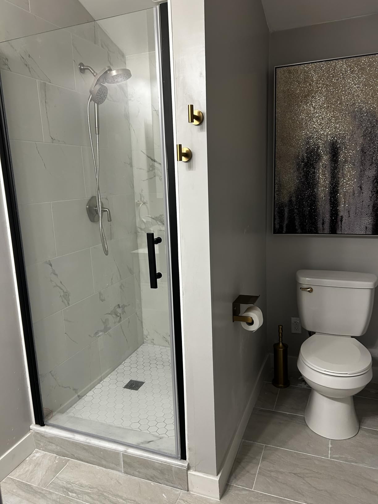 Neo-Angle Corner Shower Door, 36