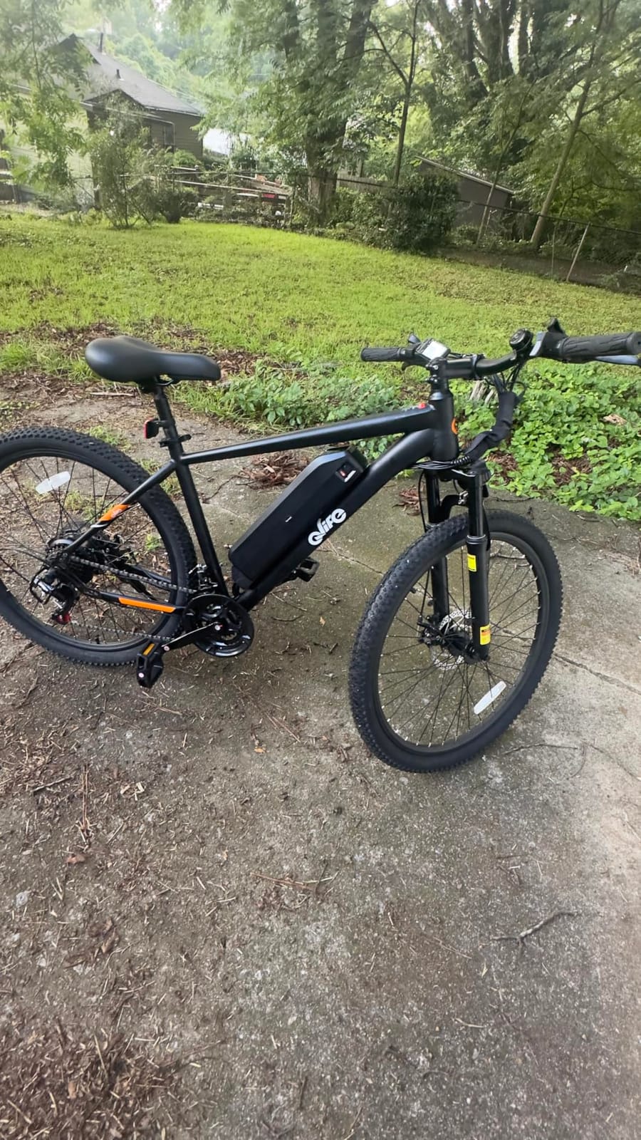 Qlife Racer Electric Bike for Adults - 21-Speed Mountain Lightweight Ebike with Peak 1000W Brushless Motor, 48V 375Wh Removable Battery, 26X2.1 Tire Step Over E-MTB, Up to 40 Miles Range customer photo 2
