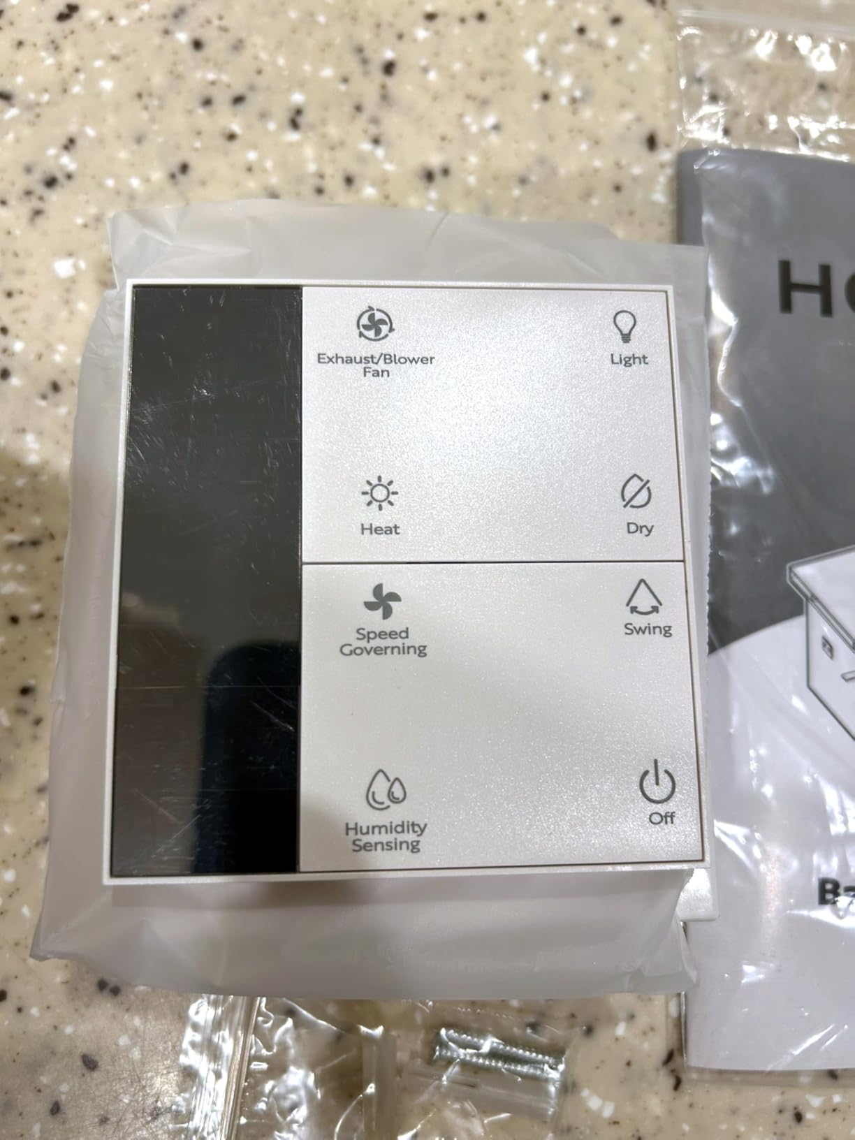 VIVOHOME 1600W PTC Heater Bathroom Exhaust Fan with Humidity Sensor, 160 CFM DC Motor, Smart Heating Mode, Ceiling Mount Ventilation Fan, 3 CCT LED Light, Remote Control, Oscillating Louver customer photo 2