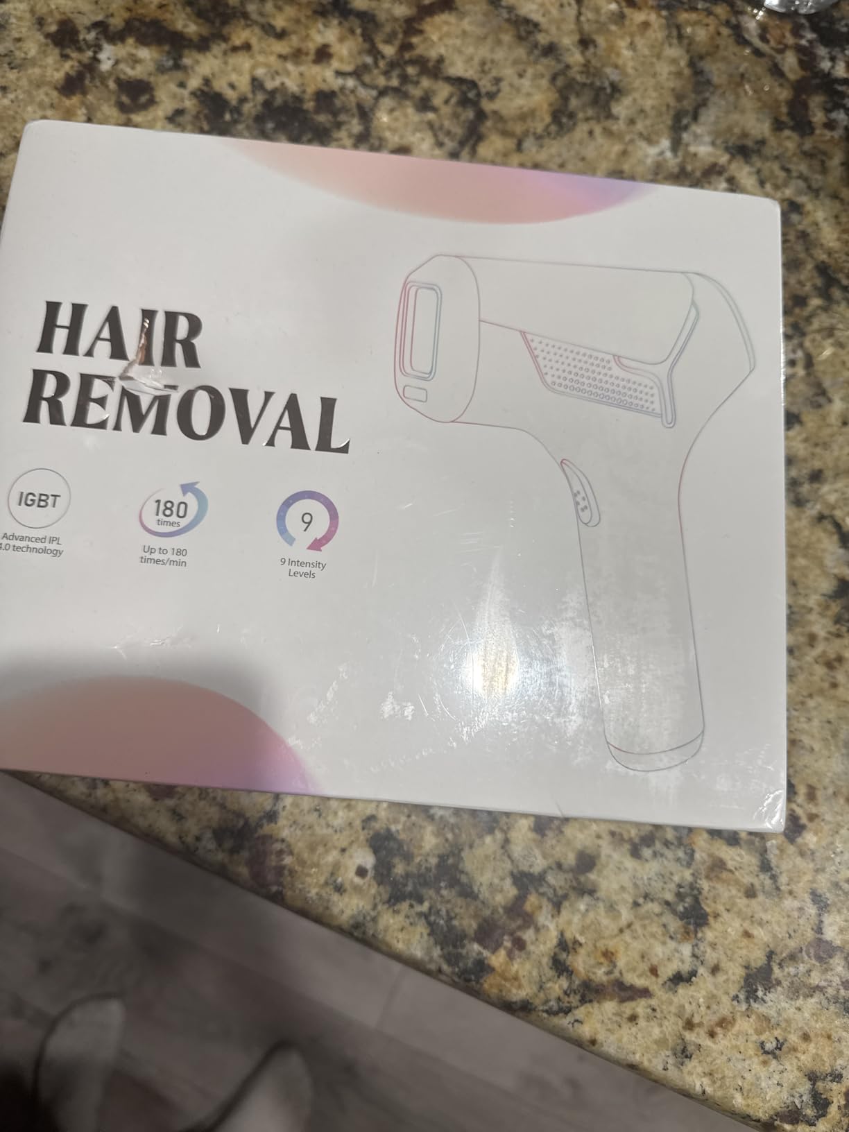 LYSMOSKI Laser Hair Removal for Women and Men, At-Home Use IPL Hair Removal Device with 5.2 cm² Treatment Window, Nearly Painless, Visible Results in 2 Weeks, Full Body Treatment in 8 Minutes, White customer photo 2