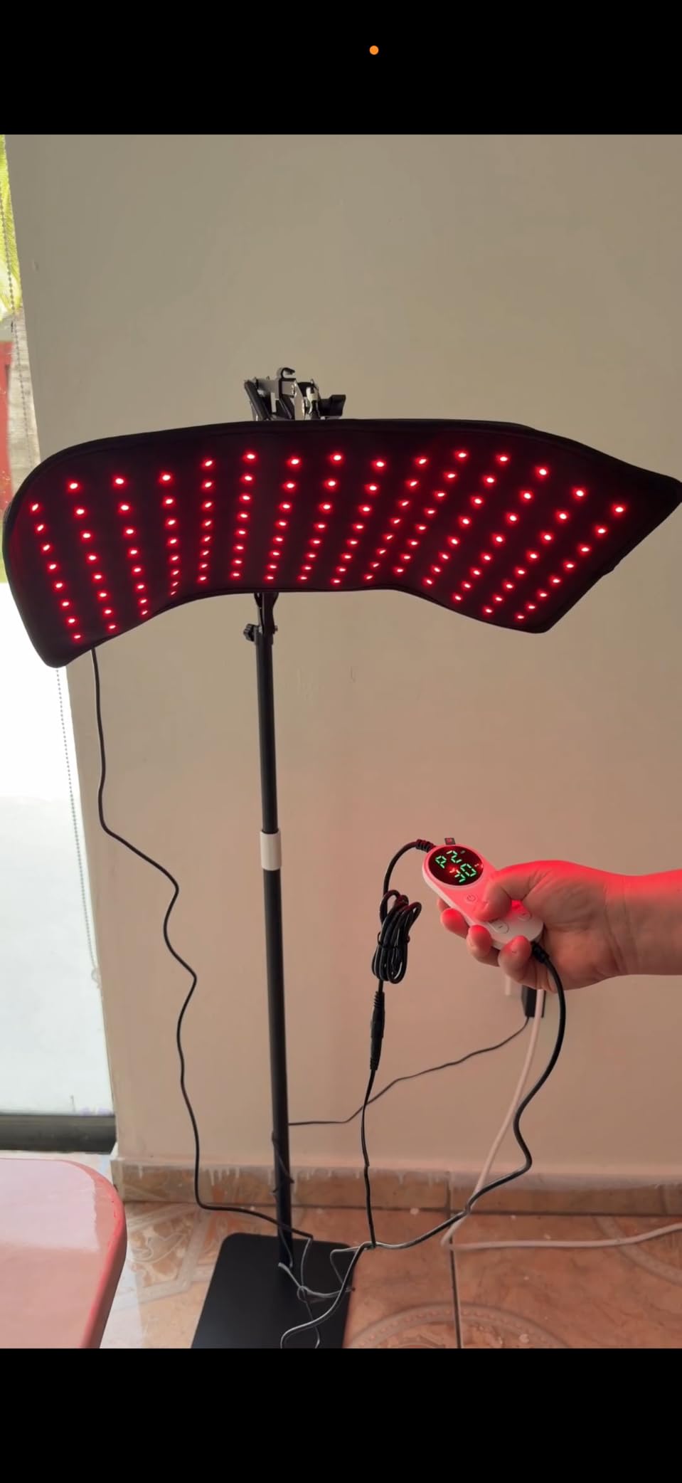 INTEO Red Light Therapy for Body and Face, 2-in-1 Red Light Therapy with Detachable Design, Infrared Light Therapy Lamp 660nm 850nm for Body at Home with Protective Glasses, Elastic Strap customer photo 2