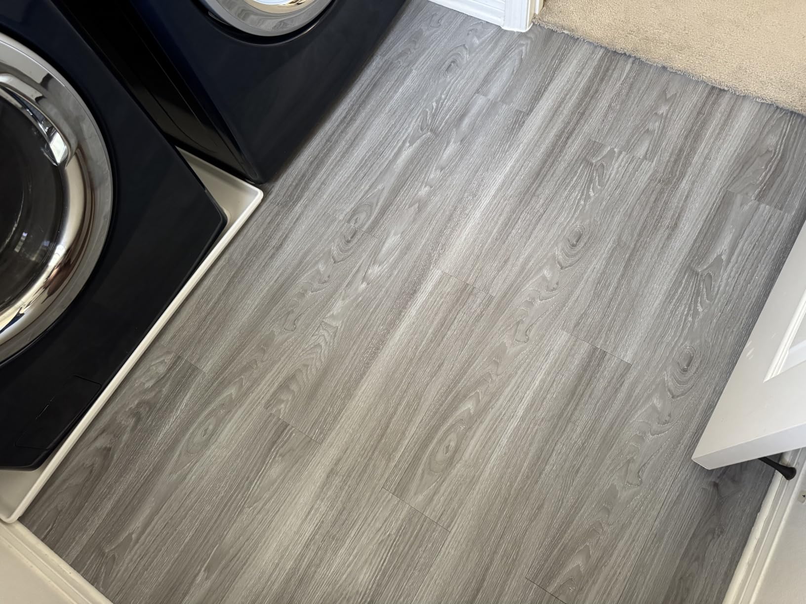 RORA Peel and Stick Floor Tile, 36-Pack 54 SF, Wood Plank Waterproof Vinyl | Self-Adhesive vinyl flooring, Removable Floor Tiles for Living Room, Bedroom, Kithen, Bathroom, Basement, DIY Home Decor customer photo 1