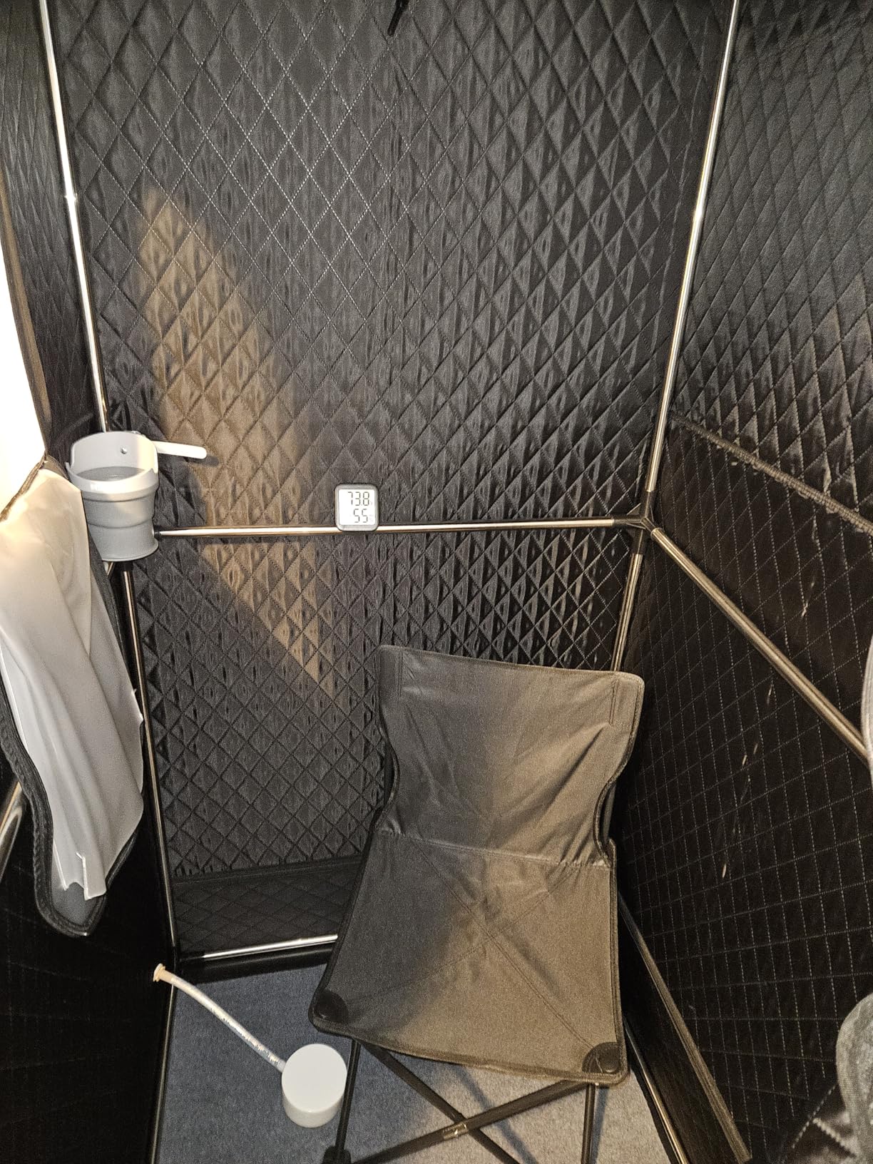 Viconor Portable Sauna Box, Infrared Sauna with 660nm Red Light & 850nm | Infrared Red Light Therapy Device for Relaxation customer photo 2