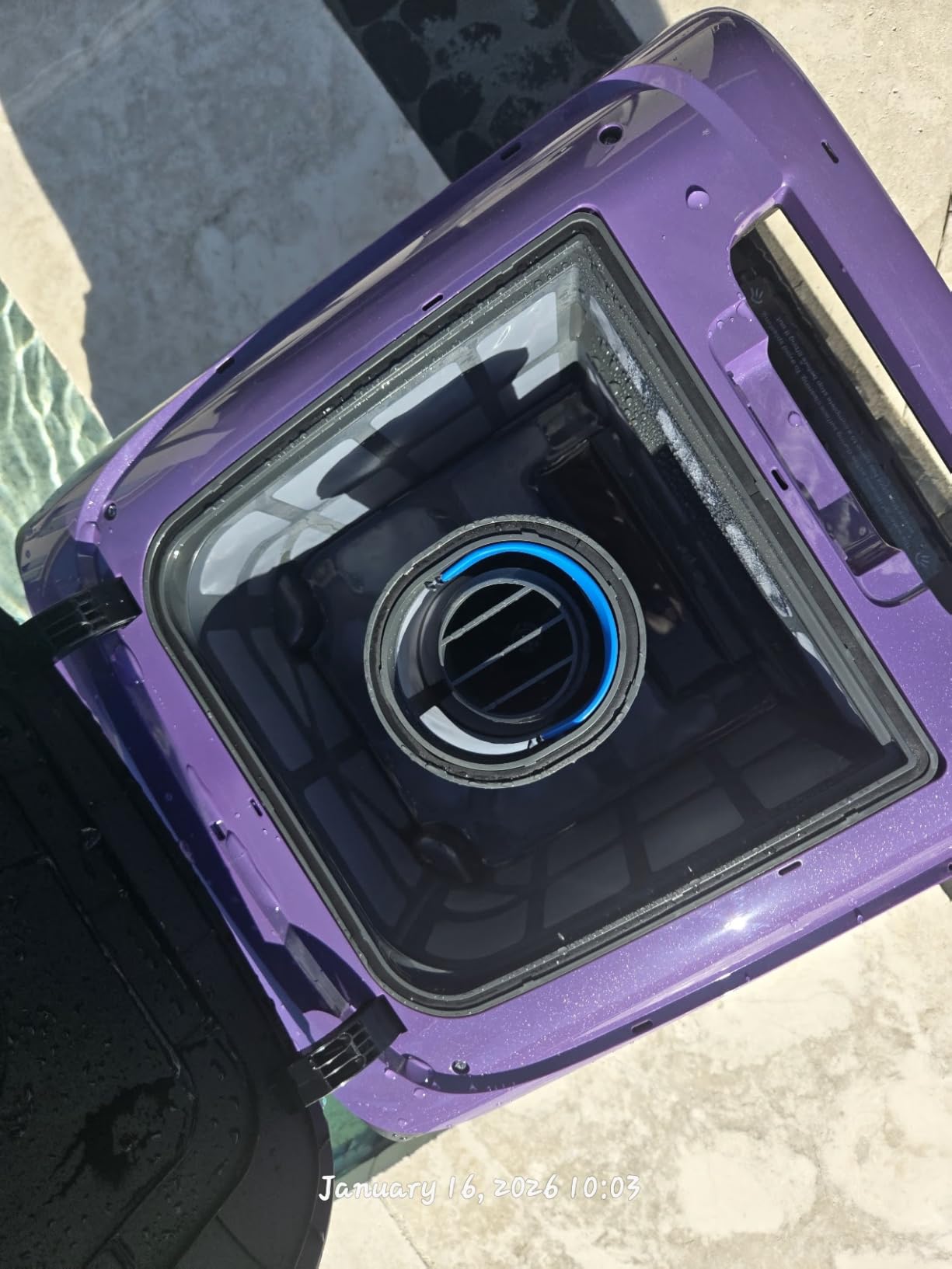 Beatbot Sora 70 Pool Vacuum Robot, 360° Top-to-Bottom Cleaning, Smart Surface Parking, 6L Capacity, 6800GPH Super Power for Above & In-Ground Pools Up to 3,200 sq. ft, Navy Blue customer photo 2