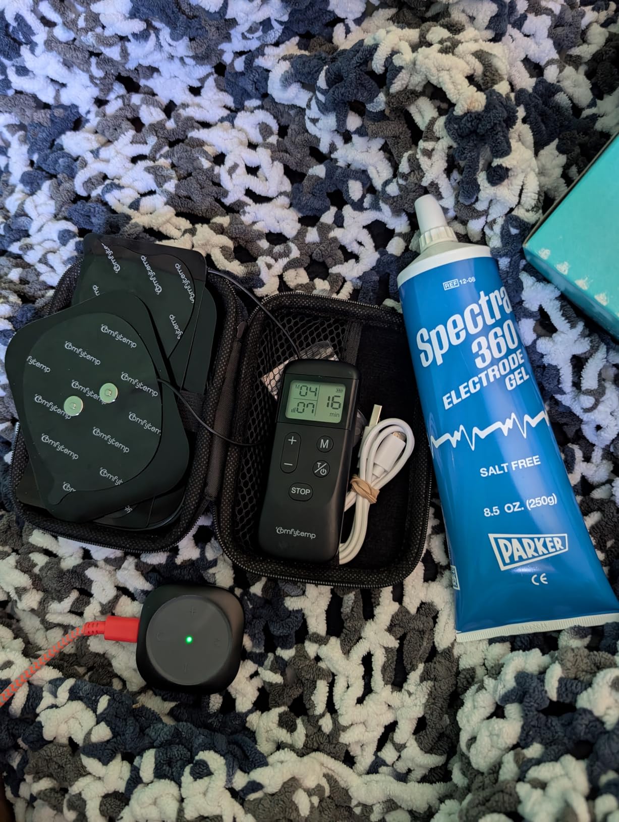 Comfytemp Wireless TENS Unit Muscle Stimulator for Pain Relief with Remote | Portable Rechargeable TENS Machine 2 Sets, 30 Modes, for Back/Neck/Shoulder/Sciatica/Limbs, Gift for Women Men, Carry Case customer photo 2