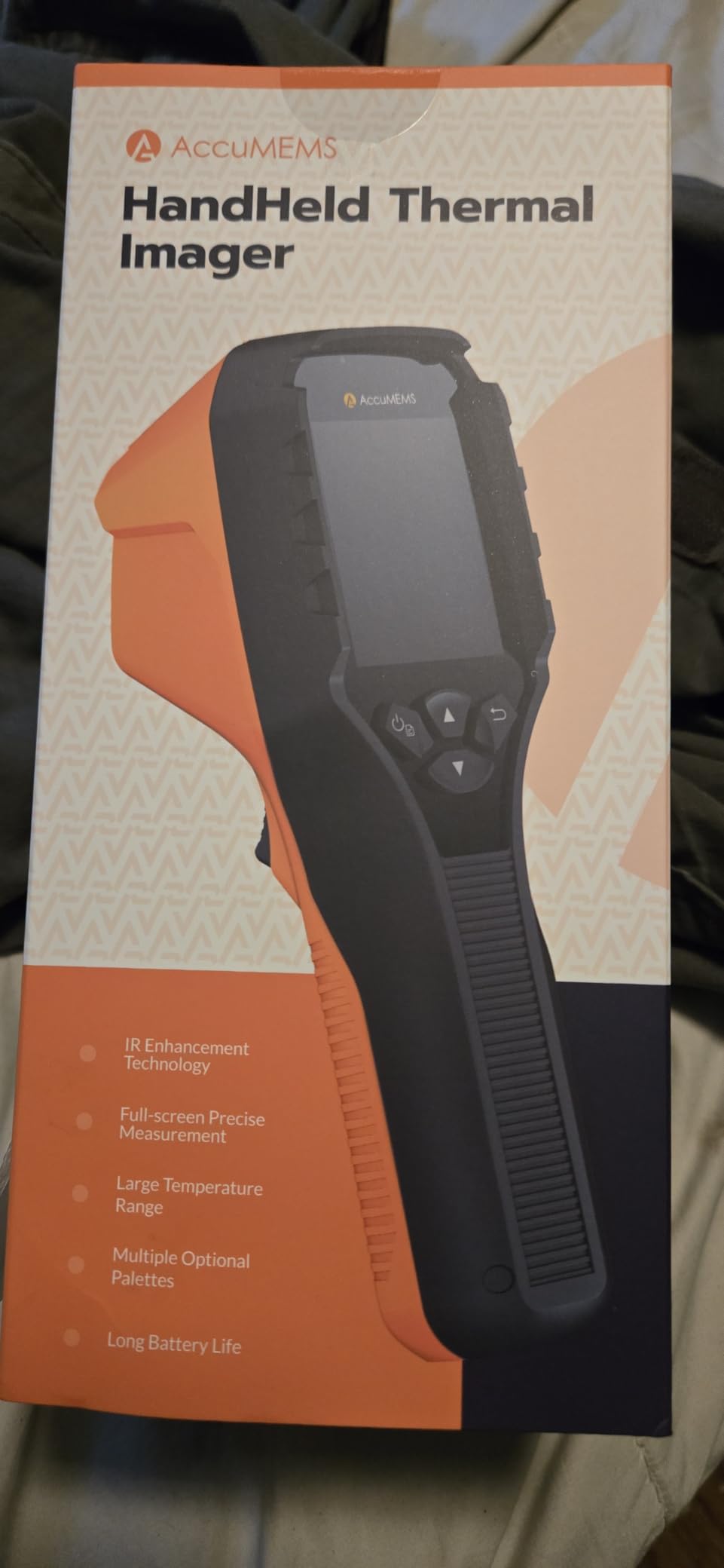 GT14S Thermal Imaging Camera with Edge Enhancement, Thermometer Mode | Infrared Camera -4°F to 1202°F Range, 240g Compact Design, 25Hz Image Frequency, 14H Runtime for HVAC/Home Inspection customer photo 2