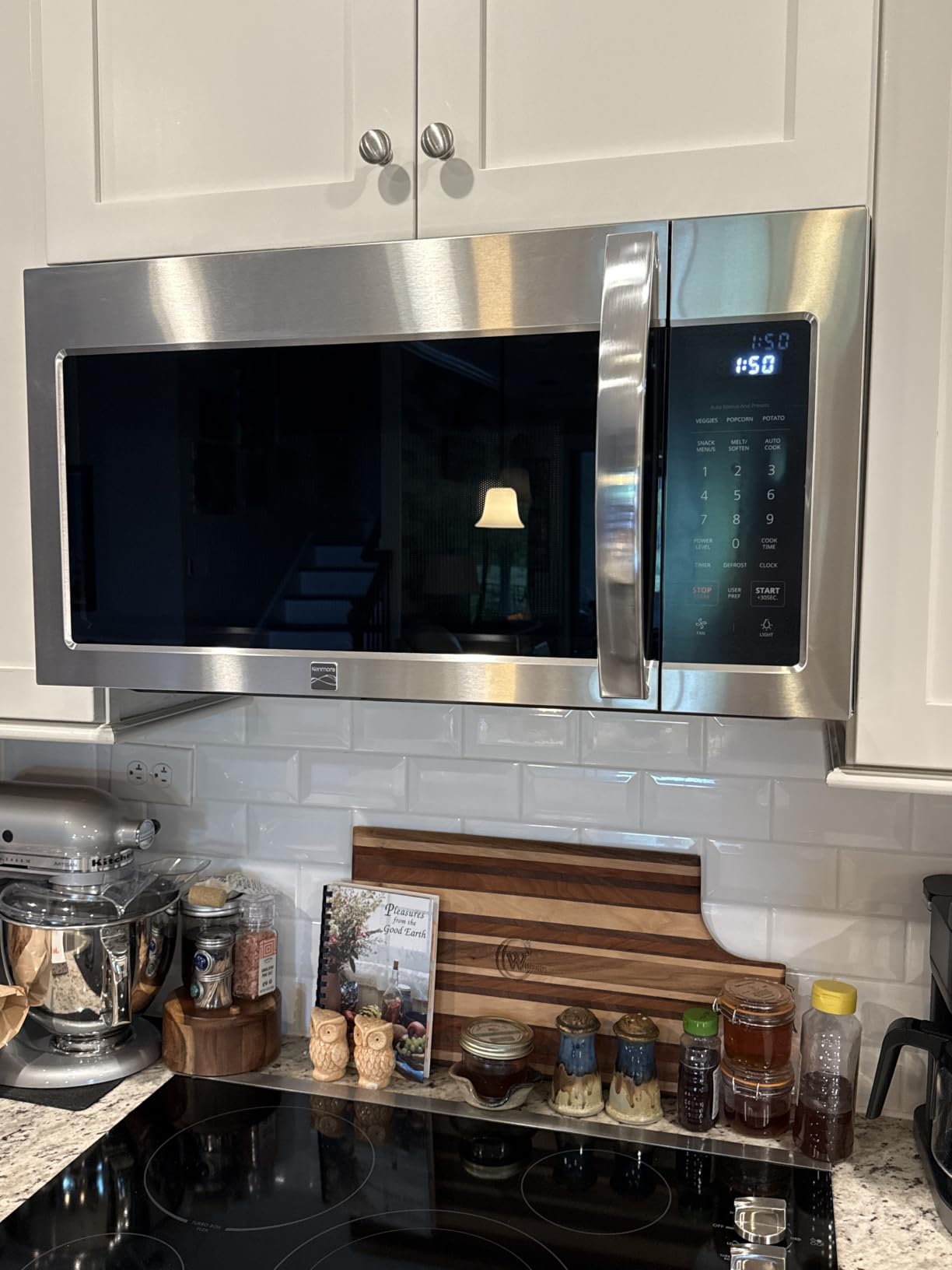 Kenmore Over-the-Range Microwave - 1.7 cu. ft. Capacity, Stainless Steel customer photo 2