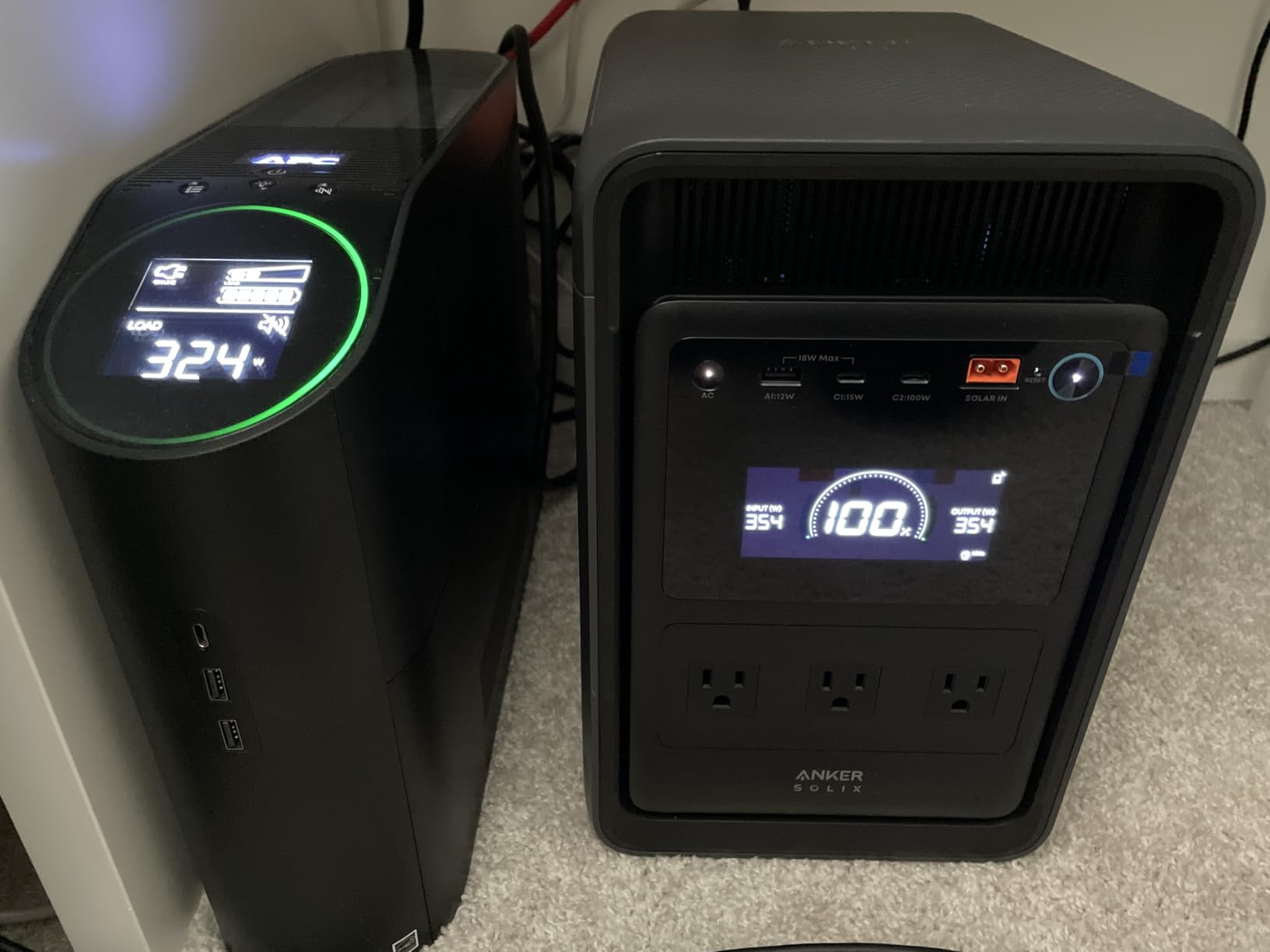 Anker SOLIX S2000 Portable Power Station, 2,010Wh, 3,000W Peak, Home Backup | LiFePO4 Battery, Up to 35-Hour Fridge Backup, 1,500W Solar Generator for Home, UPS, Outdoor, and Emergency Use (3000W Peak) customer photo 1