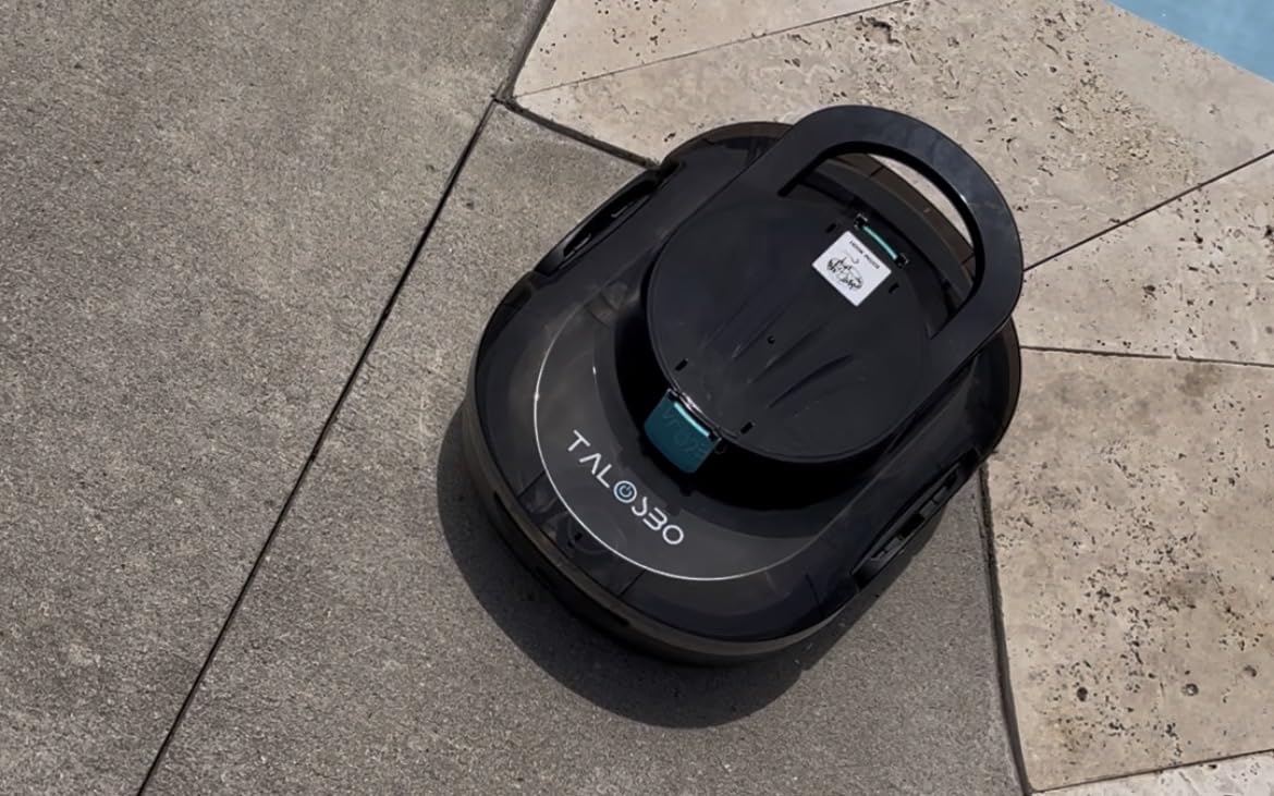 S1 Pro Cordless Robotic Pool Cleaner, 130-Min Runtime, Cleans Up to 1,292 Sq.Ft, Dual-Motor Pool Vacuum, Automatic Cleaner with Large Filter Basket, Fast Charging & Self-Parking, Panda Black customer photo 1