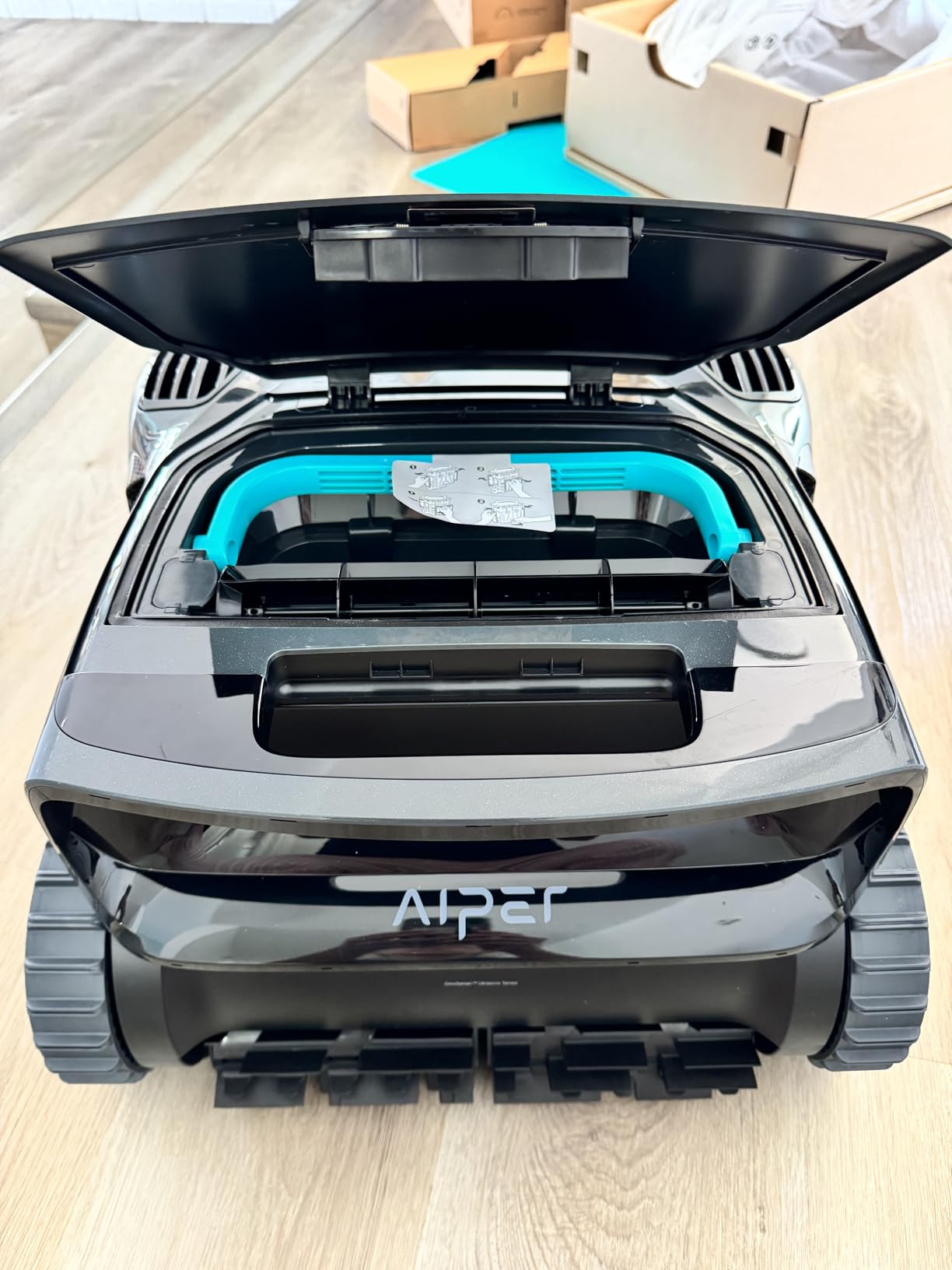 Aiper Scuba V3 Ultra Dual AI Vision Robotic Pool Cleaner & Skimmer Robot | Cognitive AI Navium Mode, All-in-One Coverage, 8,500 GPH Suction, JellyFloat Lift, Auto Surface Retrieval, Wireless Charging customer photo 2