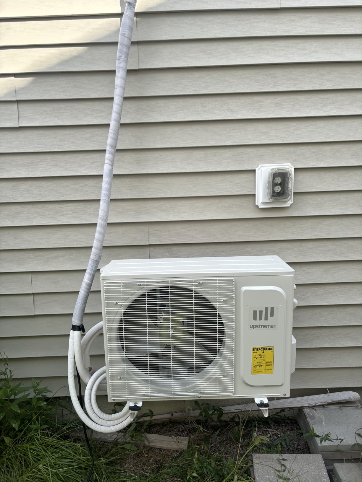 2 Zone Mini Split with Heat Pump, 9000 + 12000 BTU, 23 SEER2, 230V | Independent Zone Temp Control, Inverter, Ductless, Pre-Charged Condenser, Installation Kit, App & Remote Control customer photo 1