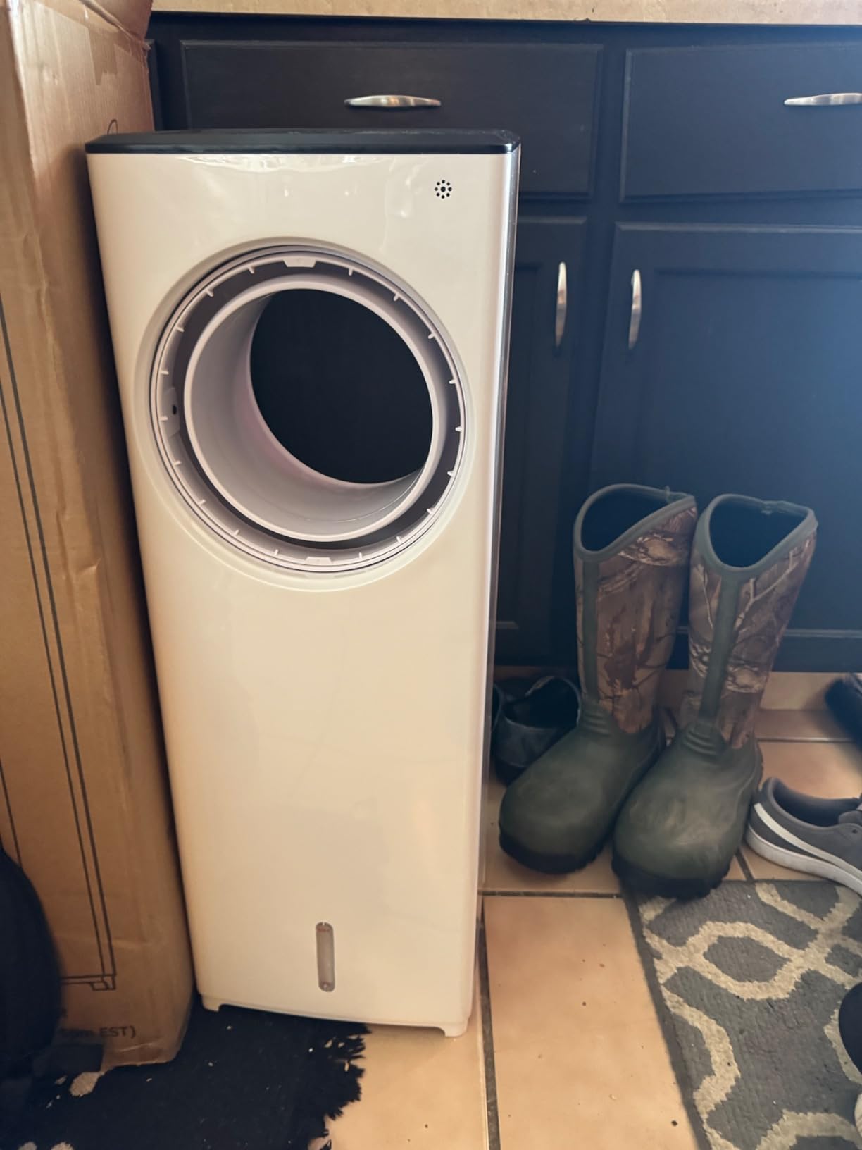 3600CFM Swamp Cooler Air Conditioner, 12Gal Dual Tank, 120° Oscillation for 1000Sq.ft Cooling Evaporative Air Cooler w/ 3Modes&3Speeds, Timer, Windowless Portable Air Conditioner for Bedroom customer photo 1