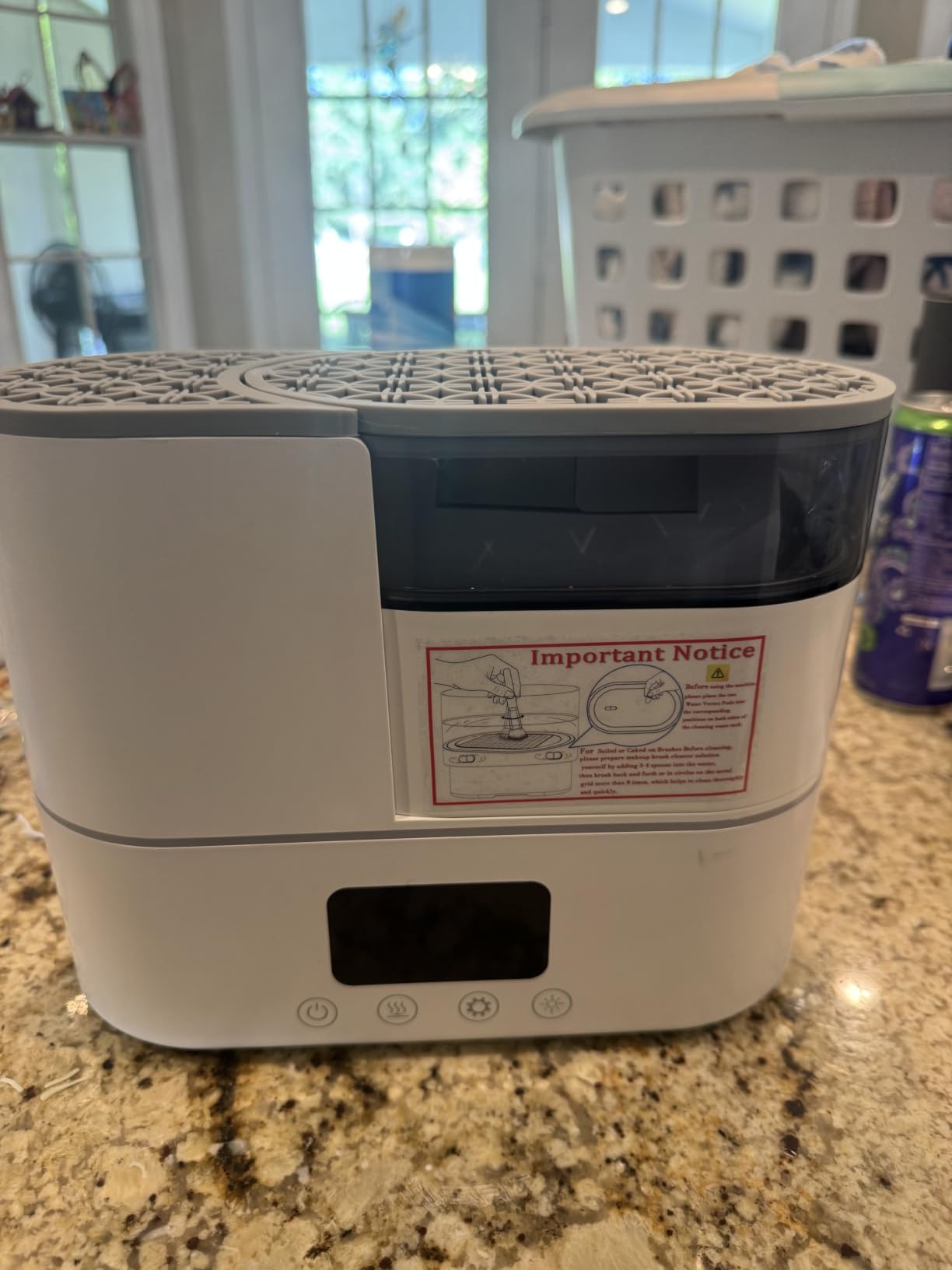 Multi Functional Electric Makeup Brush Cleaner Machine | Ultrasonic And Rotating Cleaning, Drying Function customer photo 1