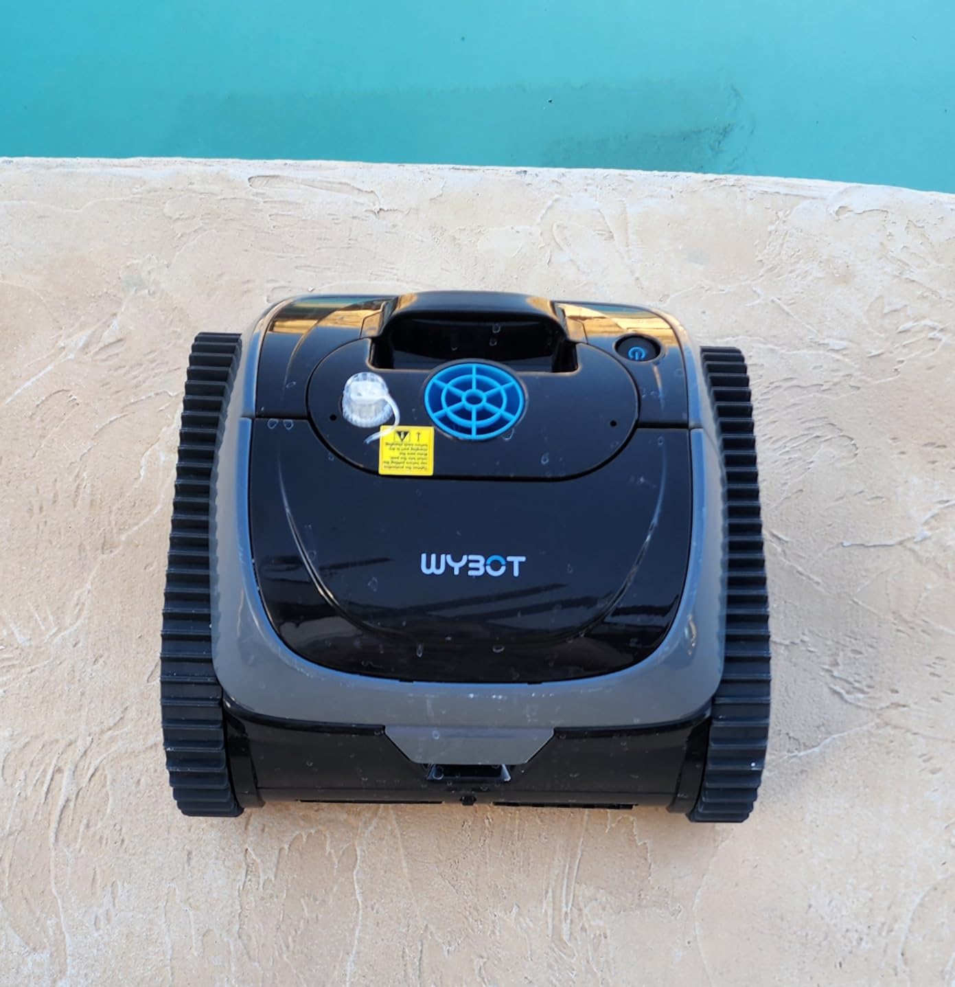 2026 WYBOT C1 Cordless Pool Vacuum Robot for Inground Pools - Auora Green | 4-in-1 Above Ground Cordless Pool Cleaner Lasts 160 Mins Runtime, Smart Navigation, Support App Control customer photo 2