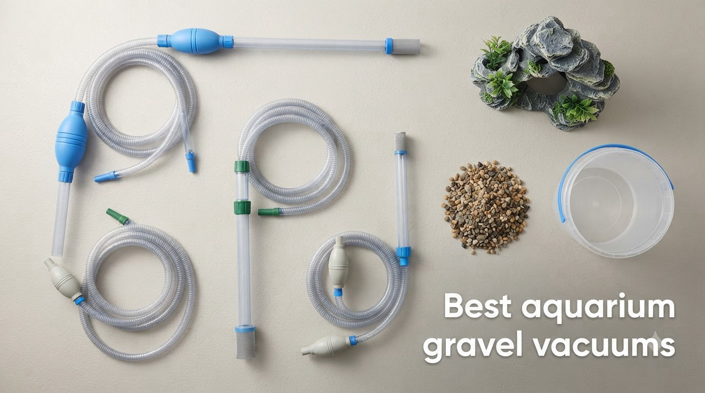 Best aquarium gravel vacuums