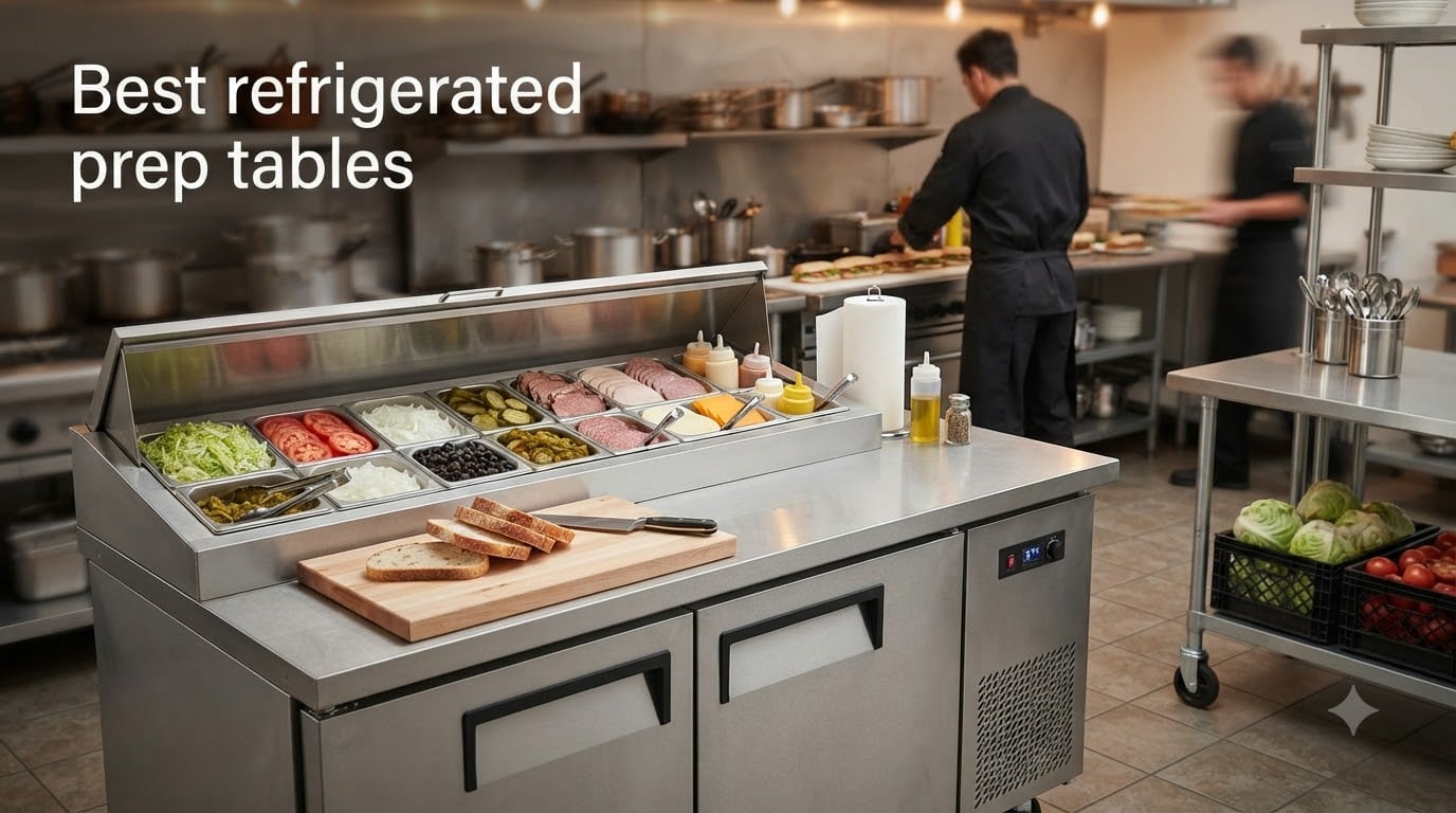 Best refrigerated prep tables