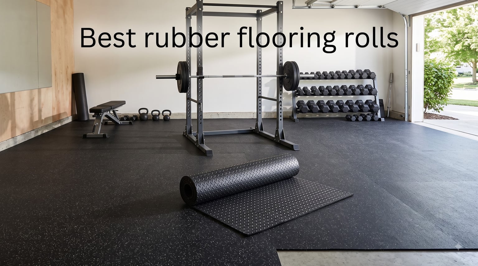 Best rubber flooring rolls