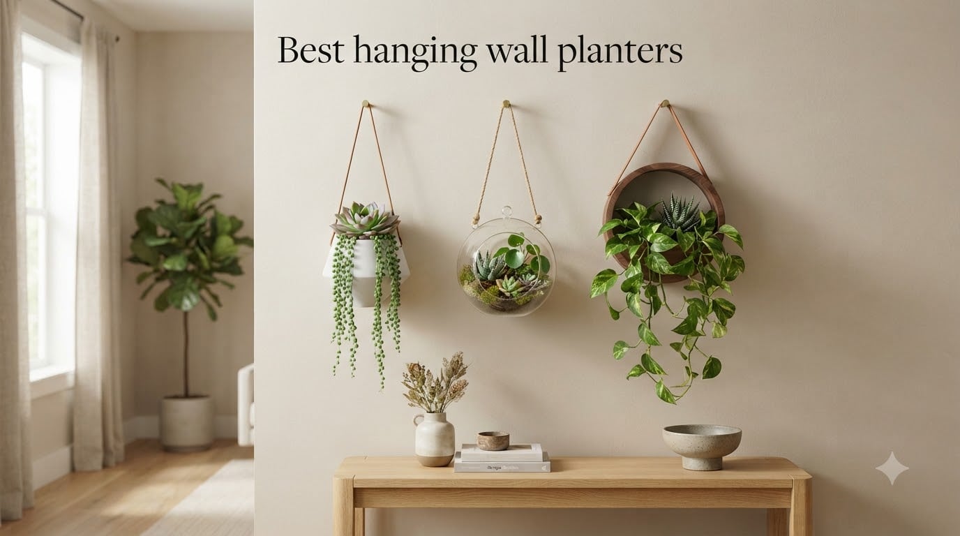 Best hanging wall planters