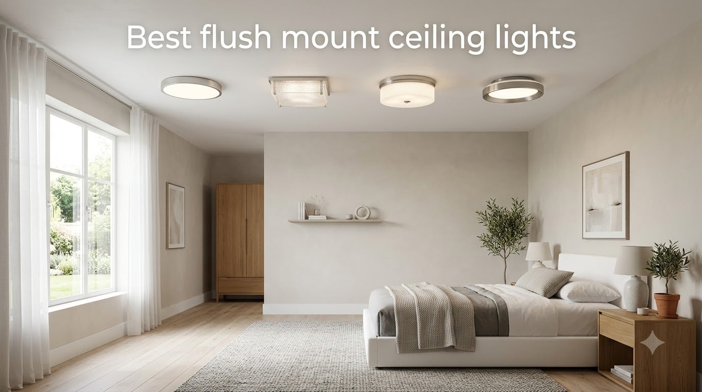Best flush mount ceiling lights