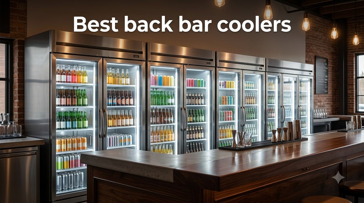 Best back bar coolers