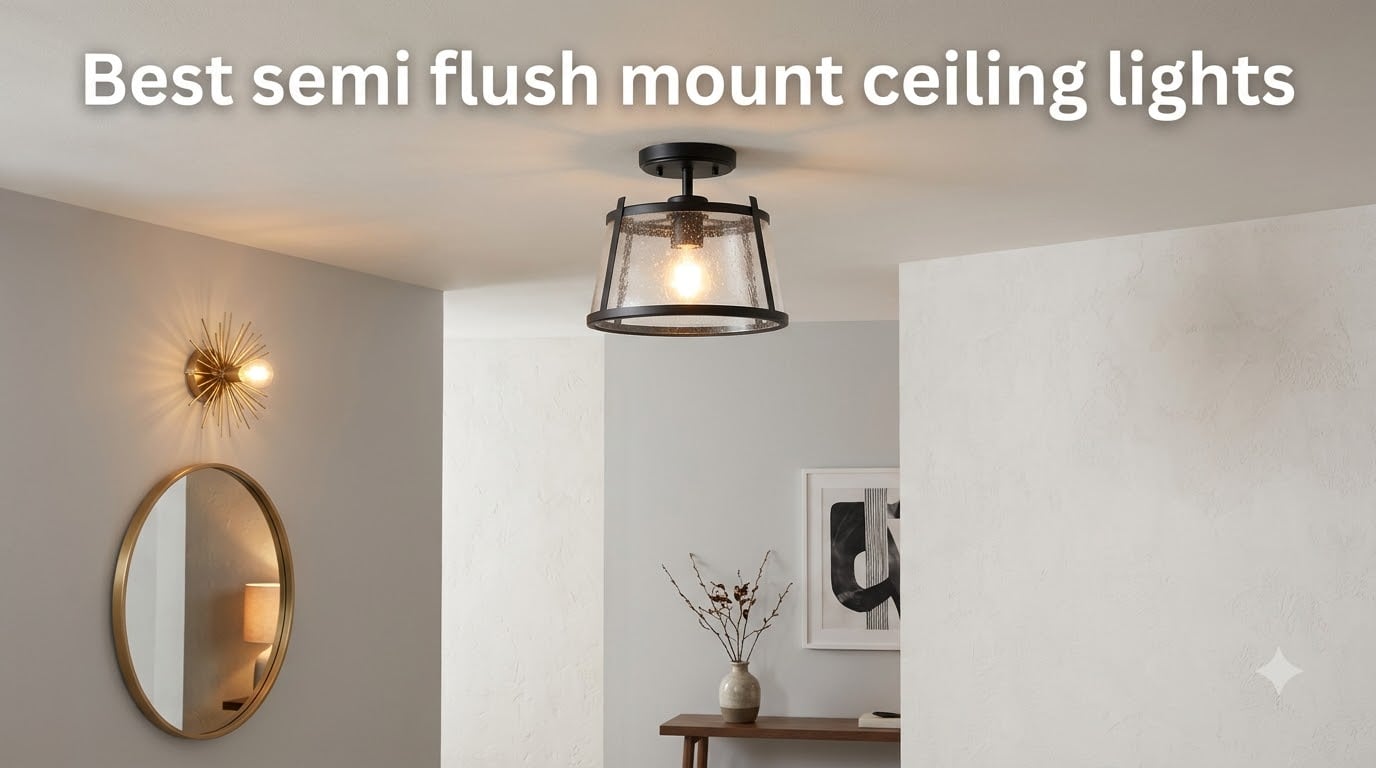 Best semi flush mount ceiling lights