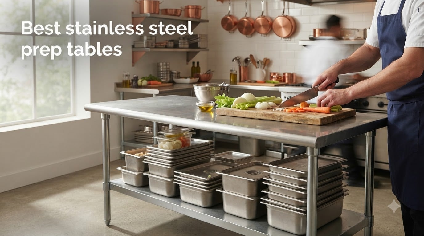 Best stainless steel prep tables