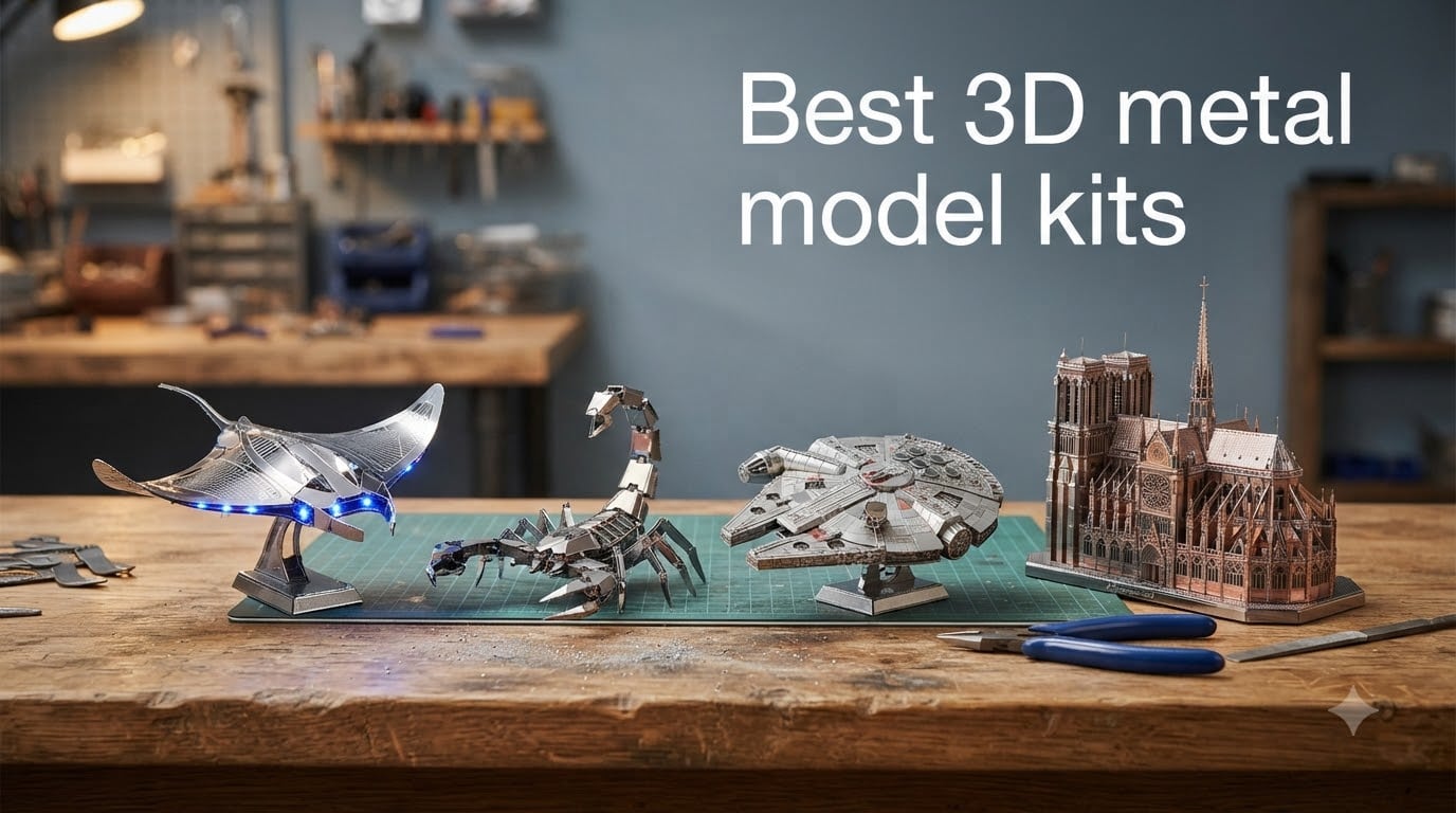 Best 3D metal model kits