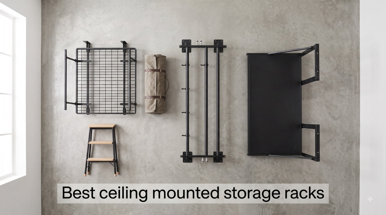 Best ceiling mounted storage racks