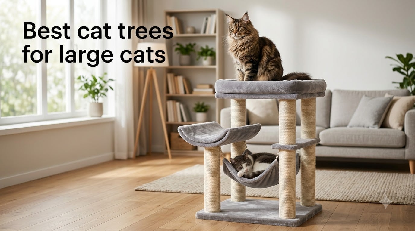 Best cat trees for large cats