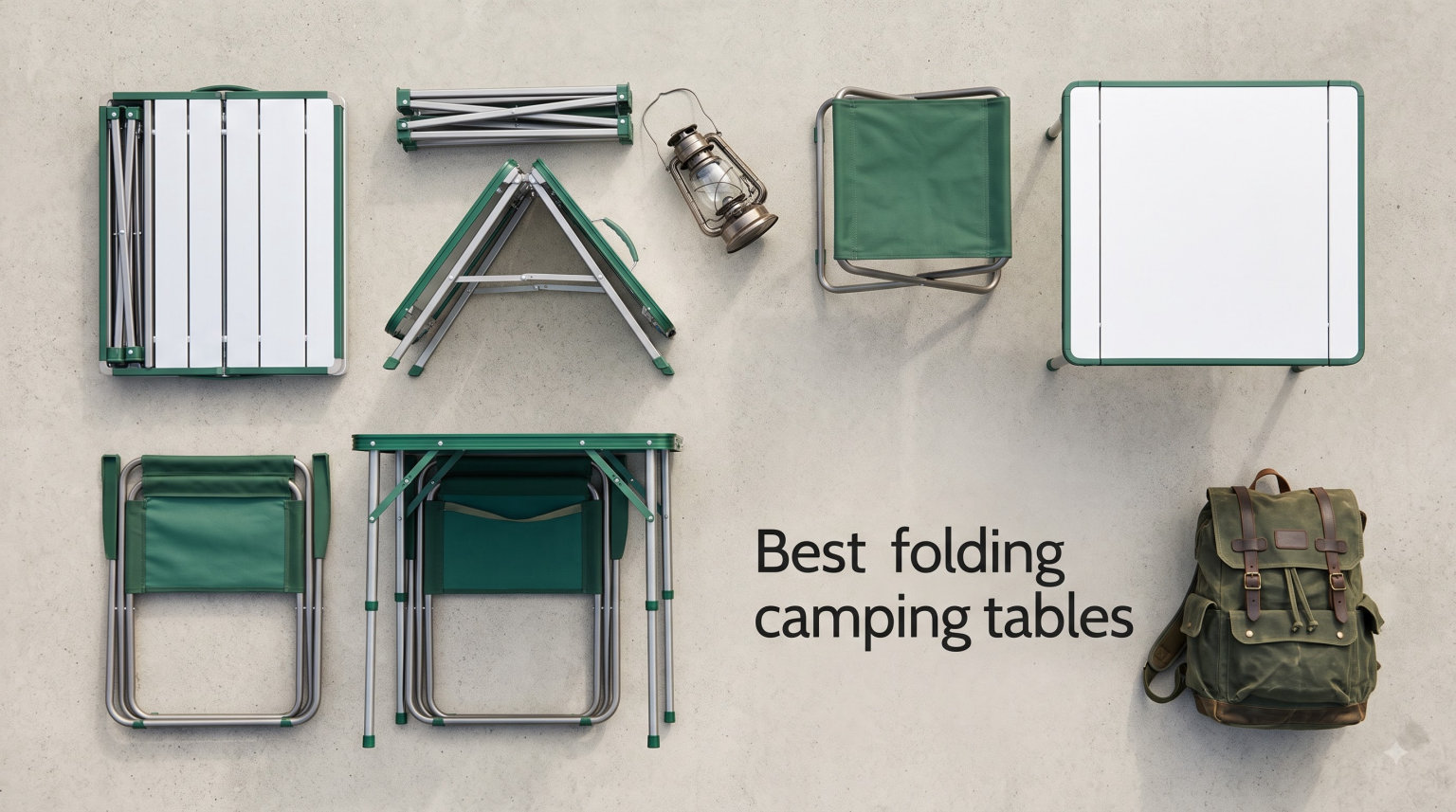 Best folding camping tables
