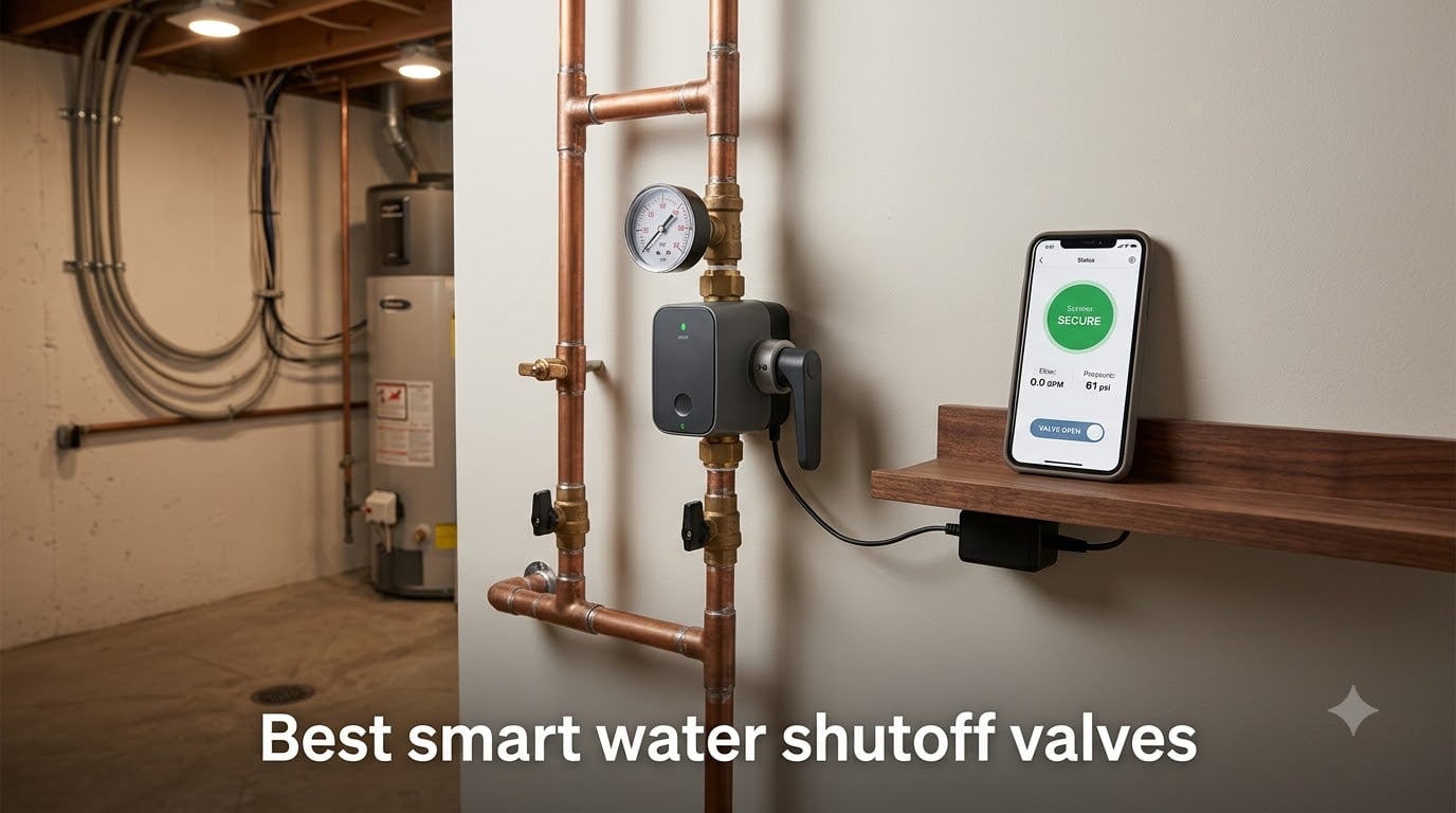 Best smart water shutoff valves