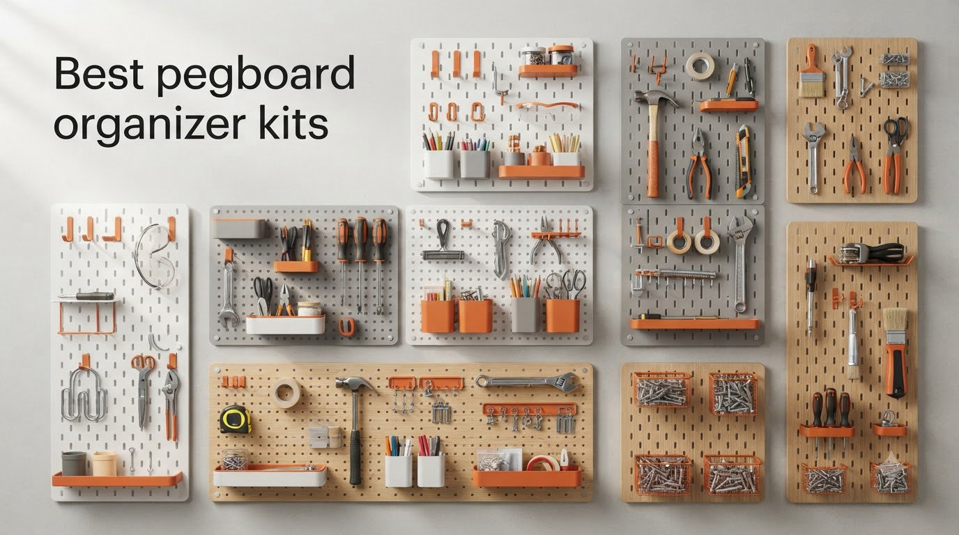 Best pegboard organizer kits
