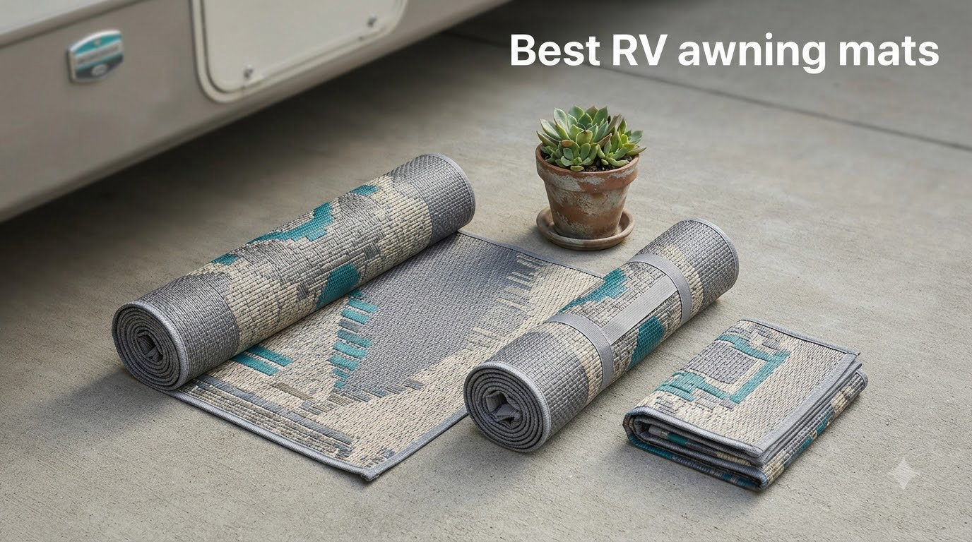 Best RV awning mats