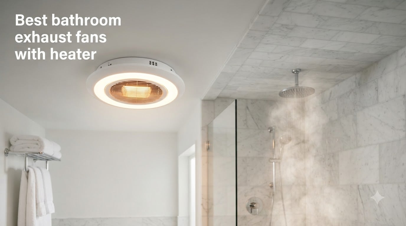 Best bathroom exhaust fans with heater