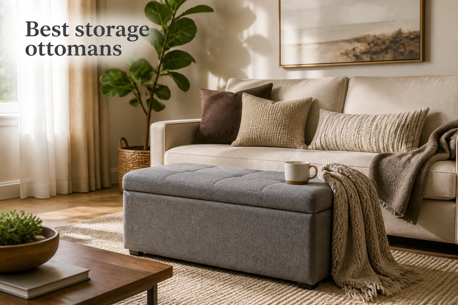 Best storage ottomans