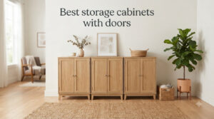 Best storage cabinets with doors