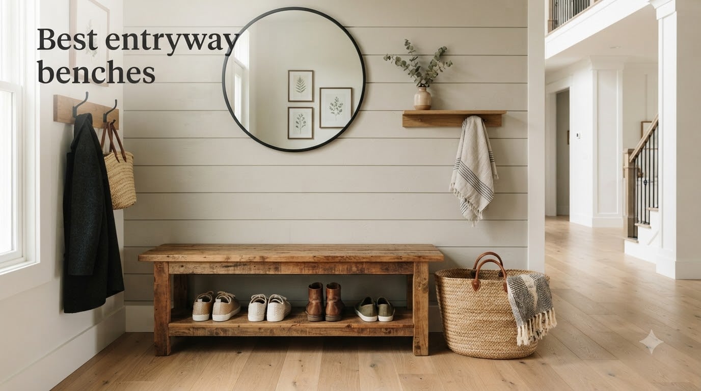 Best entryway benches