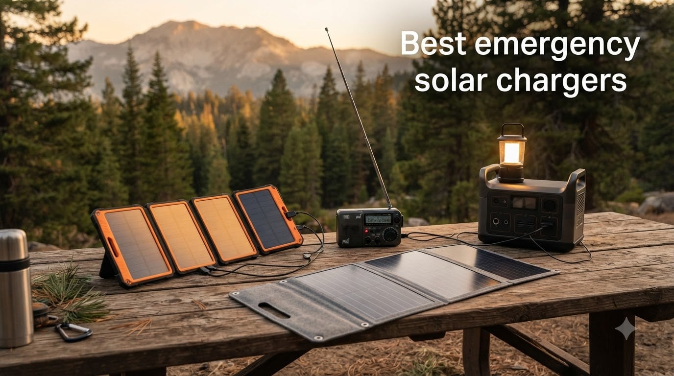 Best emergency solar chargers