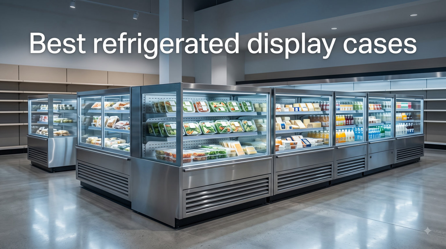 Best refrigerated display cases