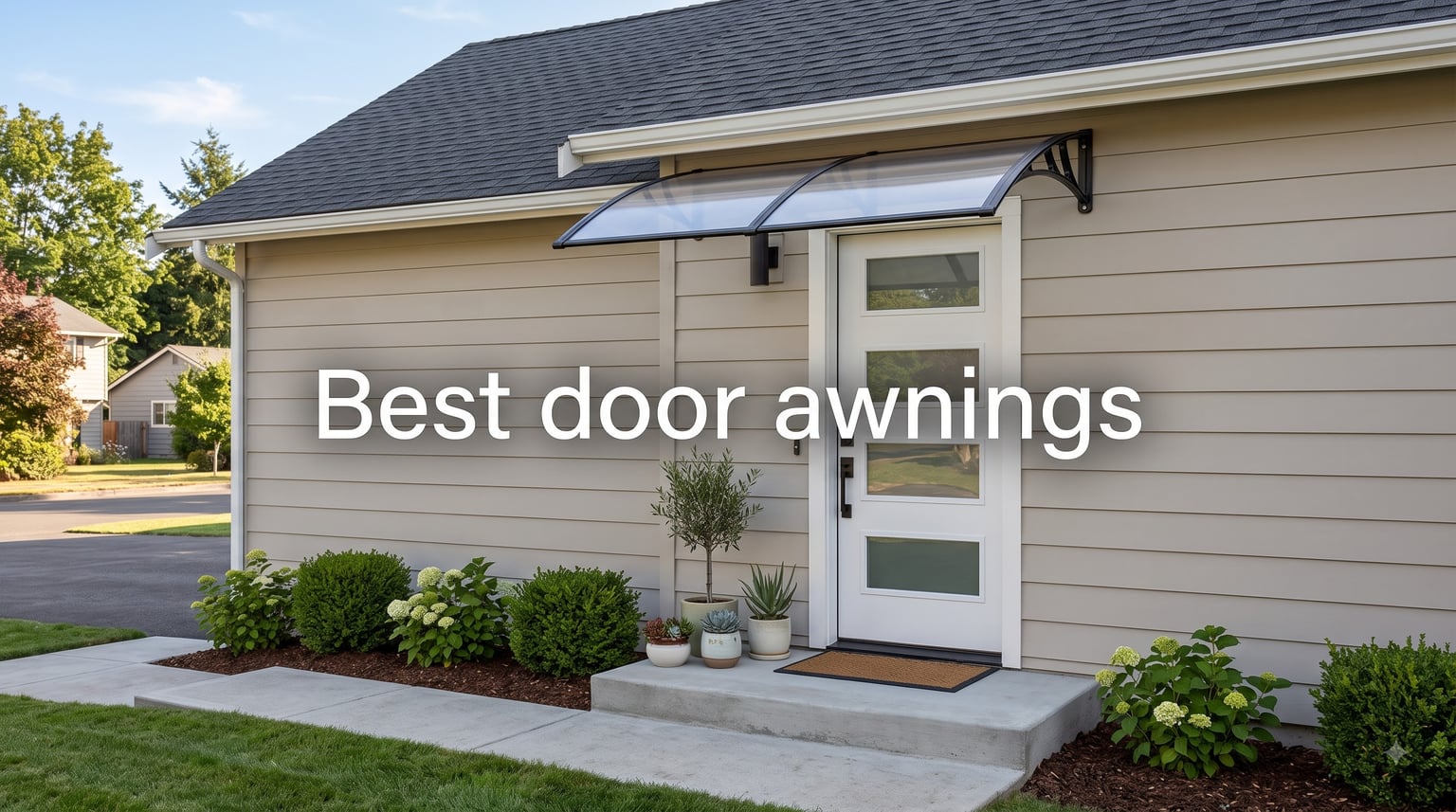 Best door awnings