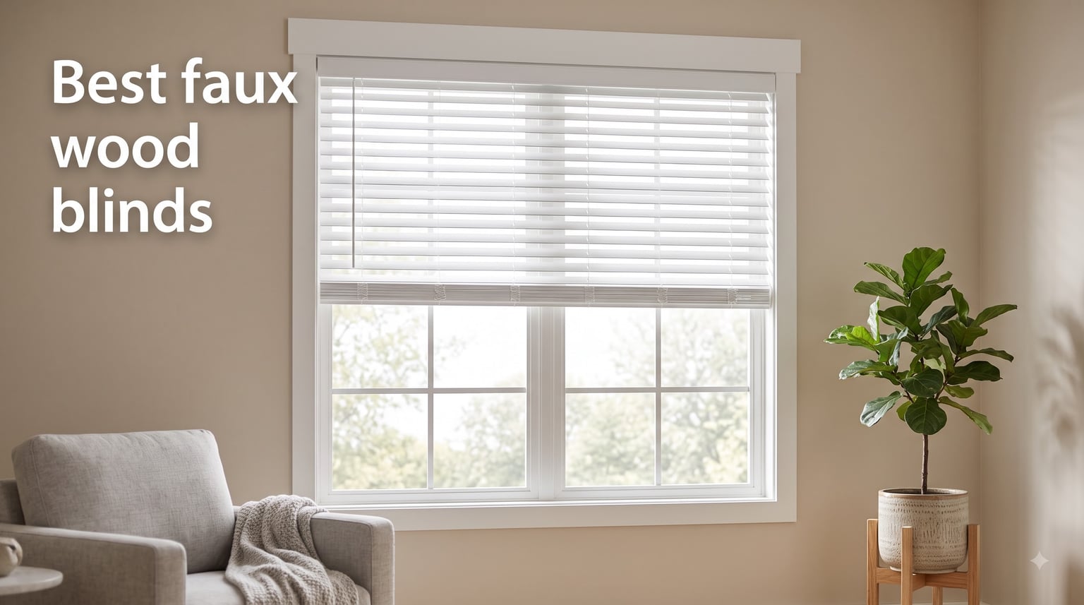 Best faux wood blinds