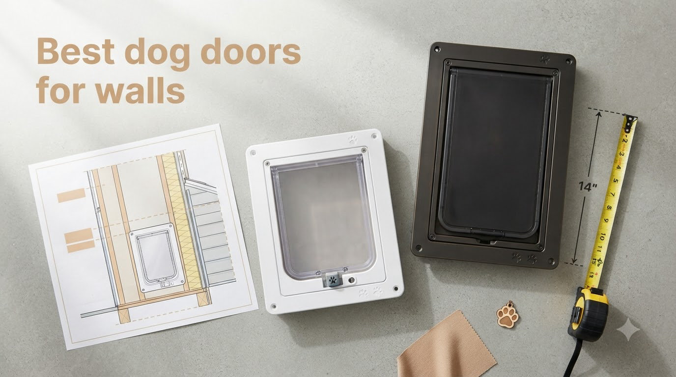 Best dog doors for walls
