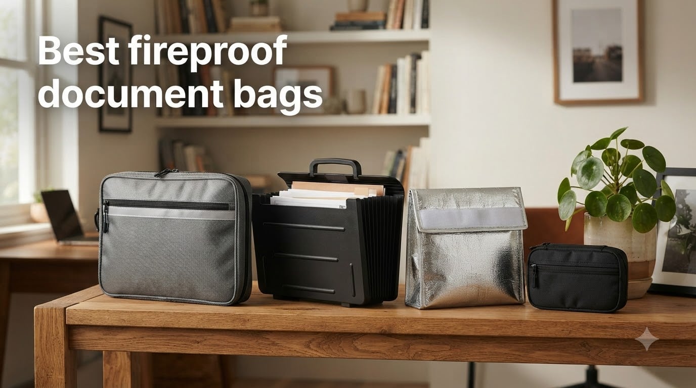 Best fireproof document bags