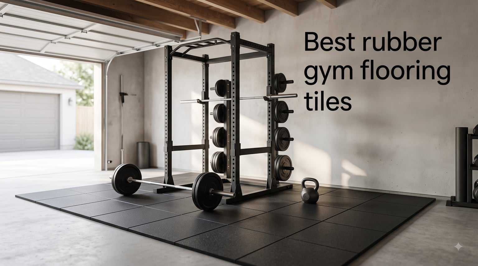 Best rubber gym flooring tiles
