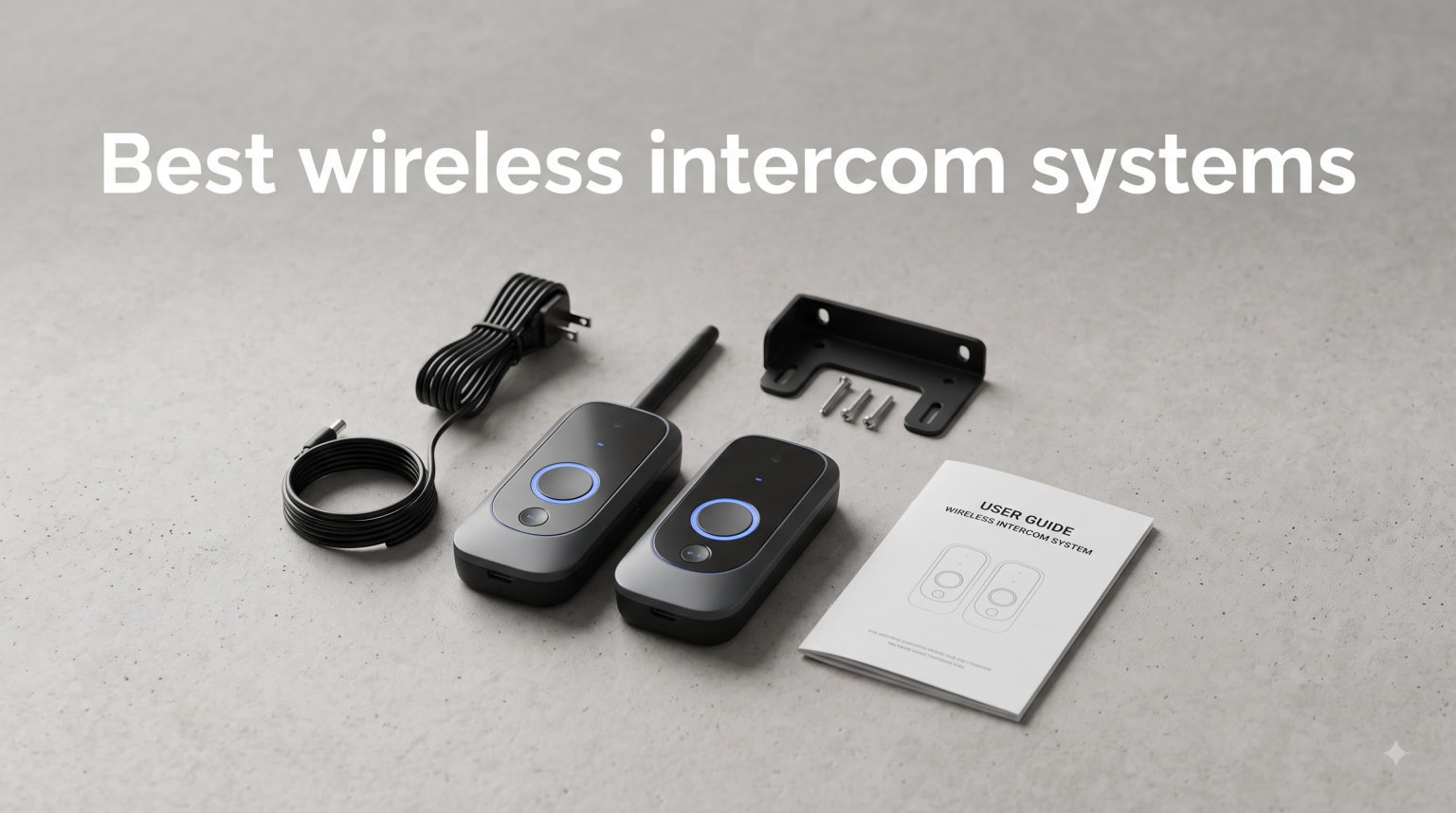 Best wireless intercom systems
