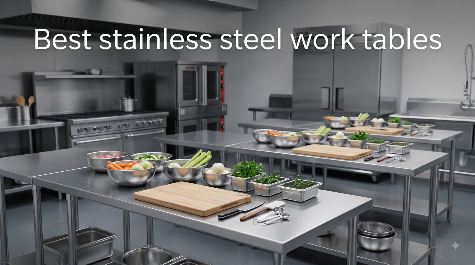 Best stainless steel work tables