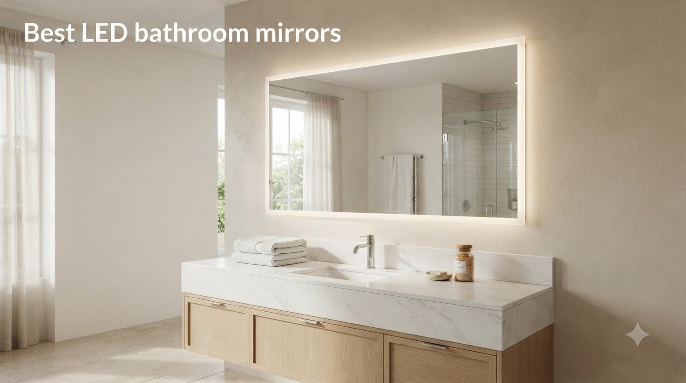 Best LED bathroom mirrors